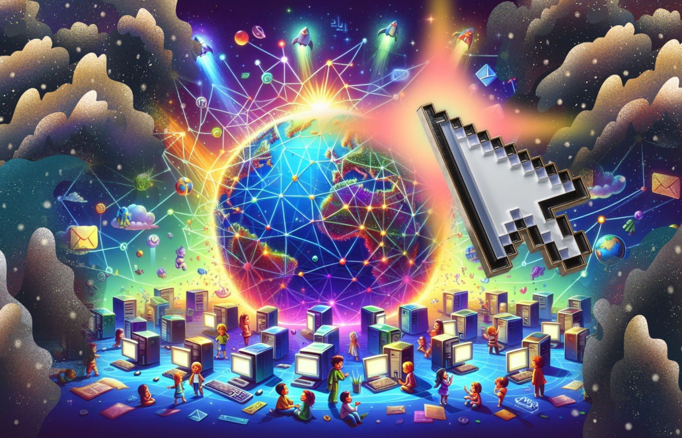 Как возник интернет